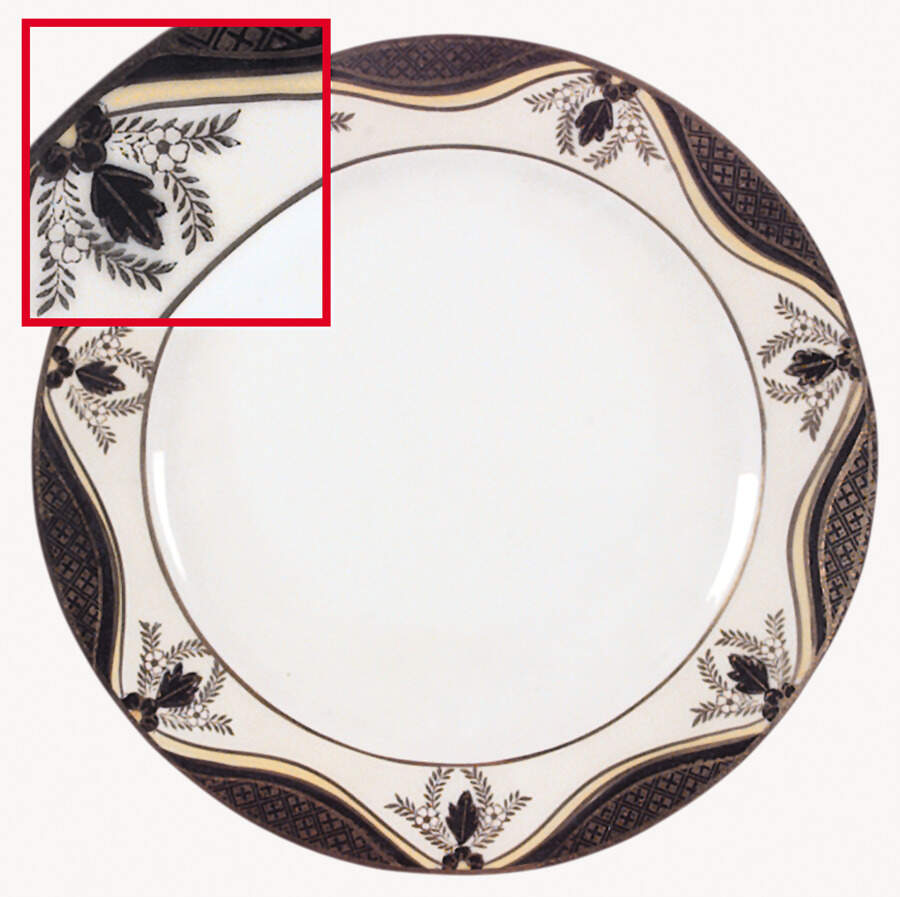 N453 Dinner Plate by Noritake-1