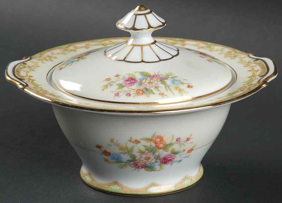 N46 Sugar Bowl & Lid by Noritake-1