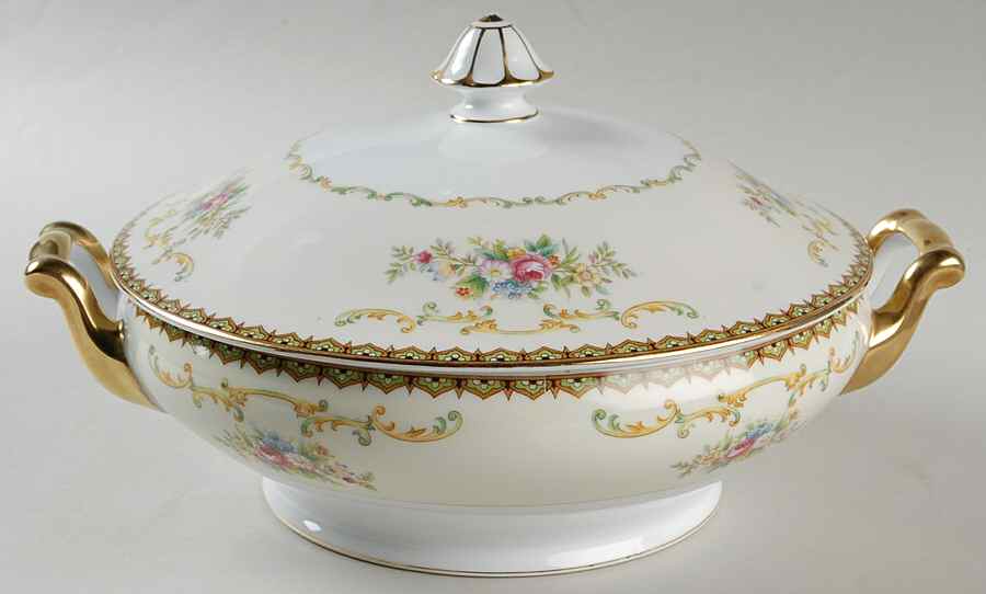 N460 Round Covered Vegetable by Noritake-1