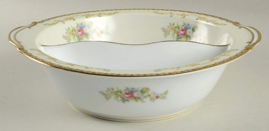 N460 Round Divided Vegetable Bowl by Noritake-1