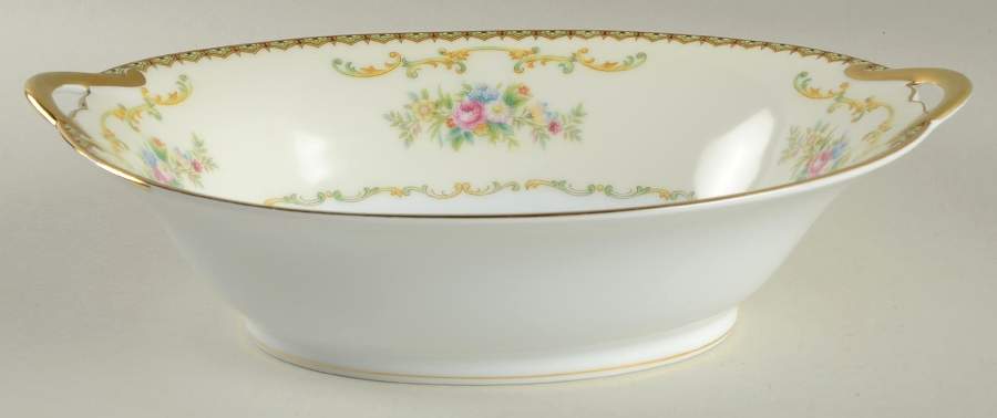N460 10" Oval Vegetable Bowl by Noritake-1