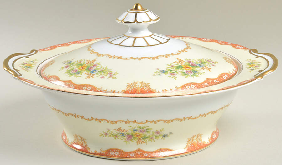 N475 Round Covered Vegetable by Noritake-1