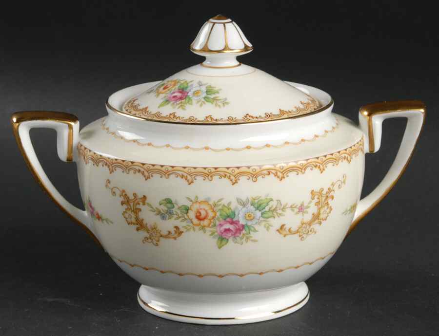 N476 Sugar Bowl & Lid by Noritake-1