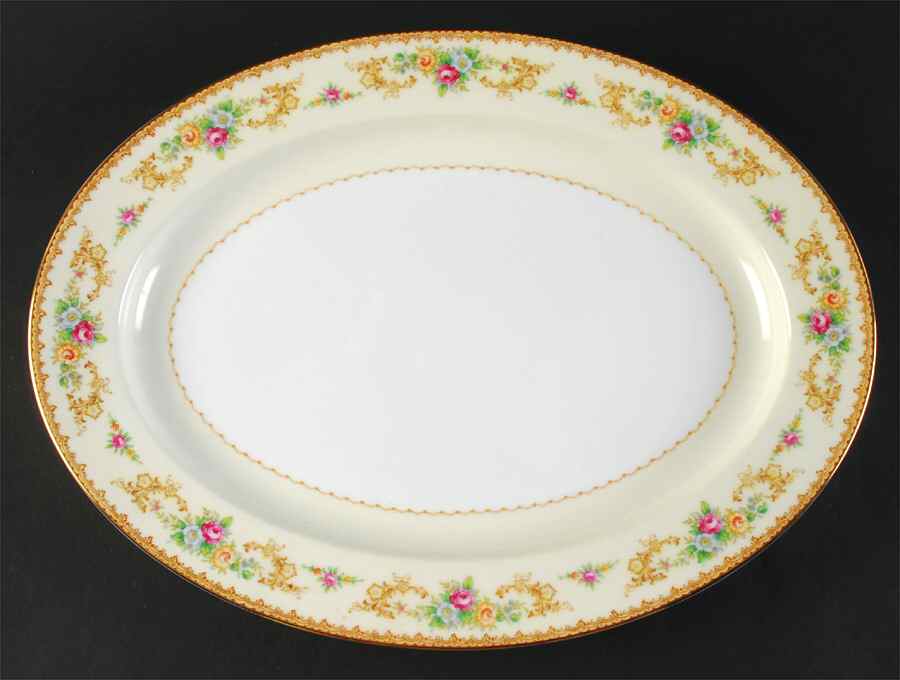 N476 16" Oval Serving Platter by Noritake-1
