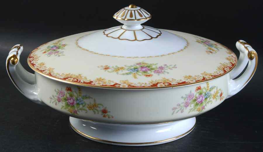 N48 Round Covered Vegetable by Noritake-1