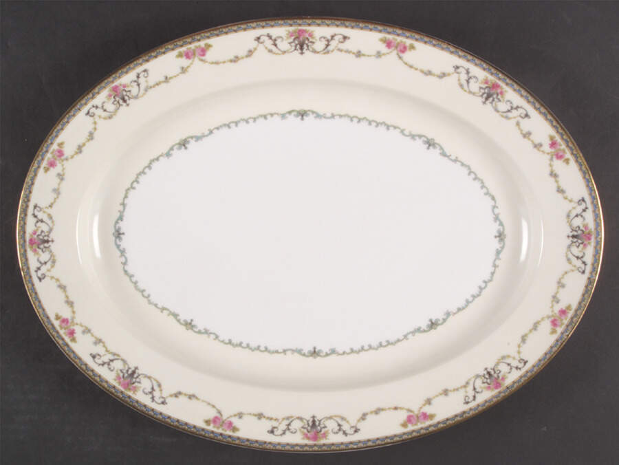 N483 16" Oval Serving Platter by Noritake-1