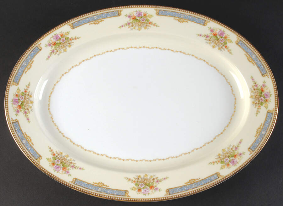 N484 16" Oval Serving Platter by Noritake-1