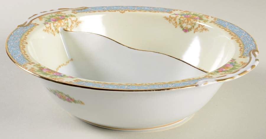 N49 Round Divided Vegetable Bowl by Noritake-1