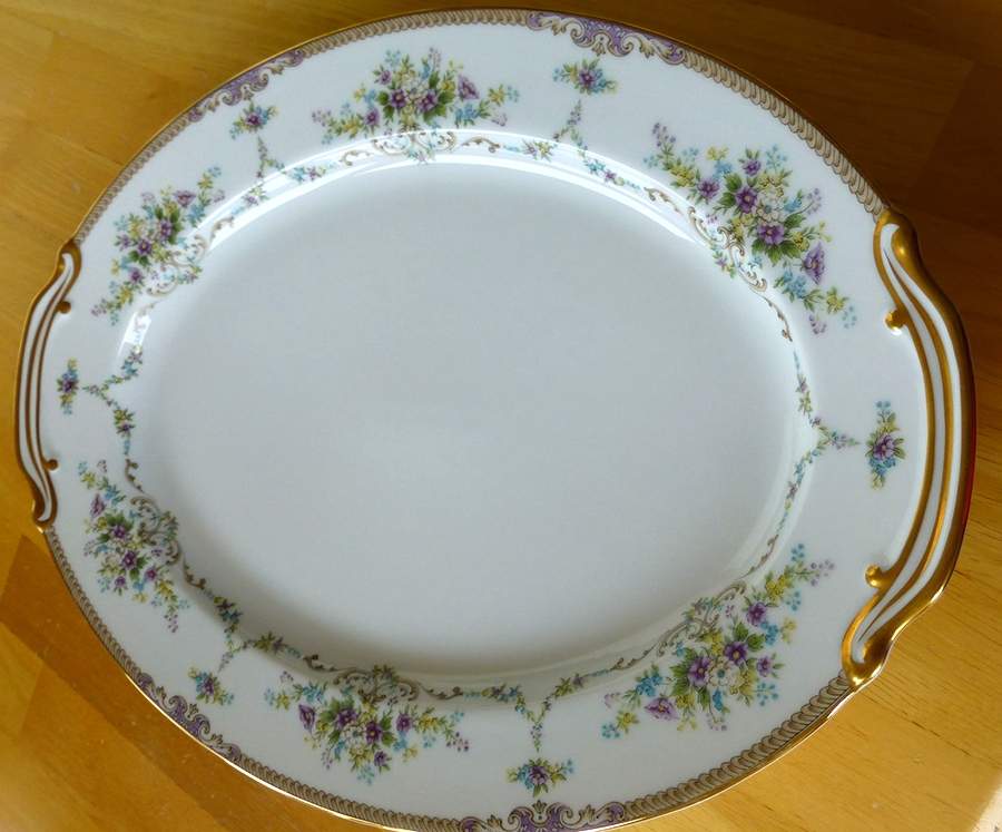 N492 14" Oval Serving Platter by Noritake-1