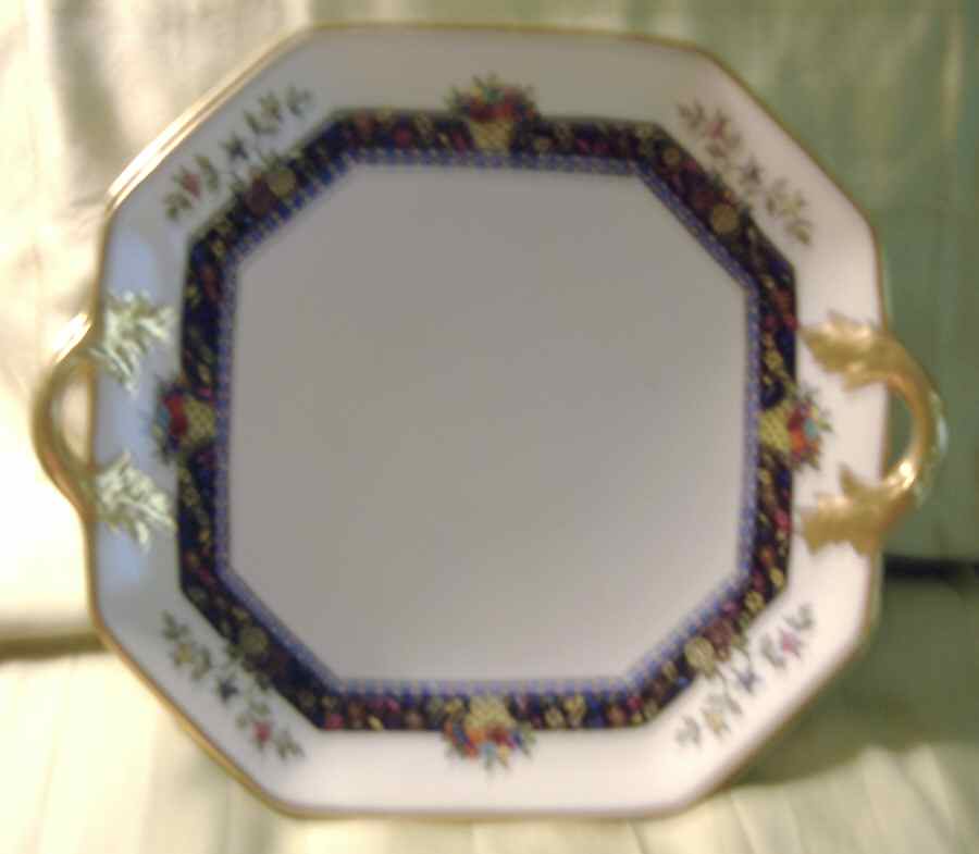 N496 Handled Cake Plate by Noritake-1