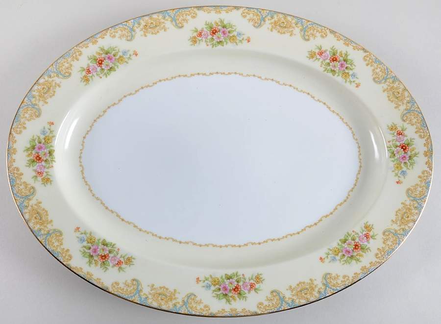 N50 16" Oval Serving Platter by Noritake-1