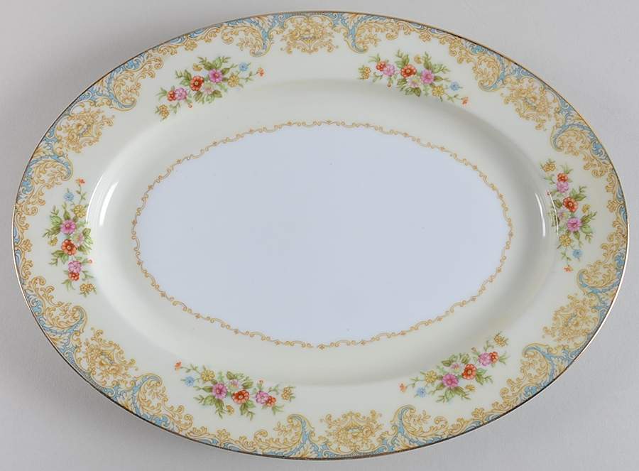 N50 11" Oval Serving Platter by Noritake-1