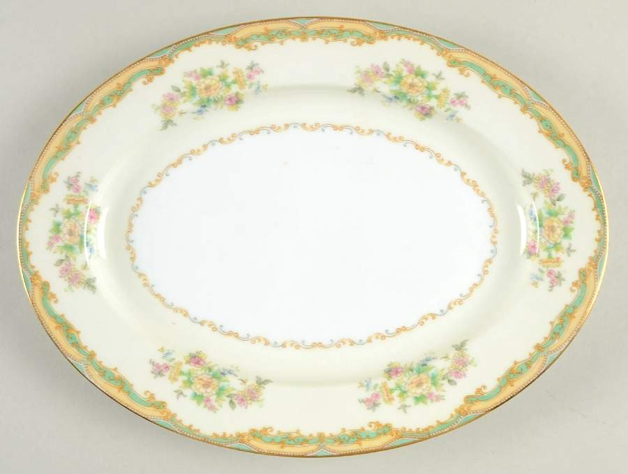N502 11" Oval Serving Platter by Noritake-1