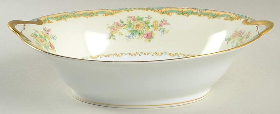 N502 10" Oval Vegetable Bowl by Noritake-1