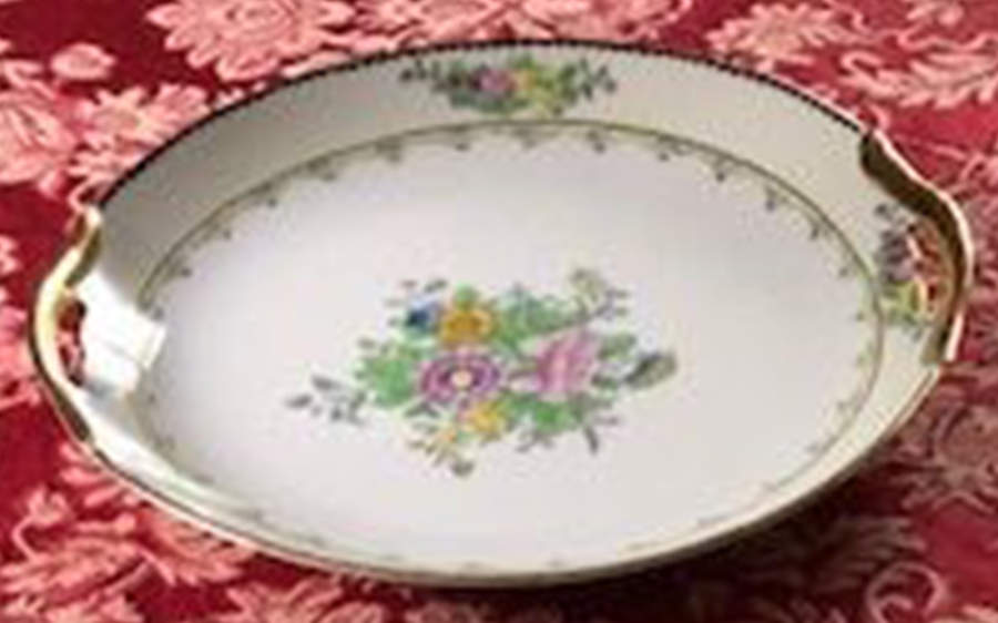 N507 Handled Cake Plate by Noritake-1