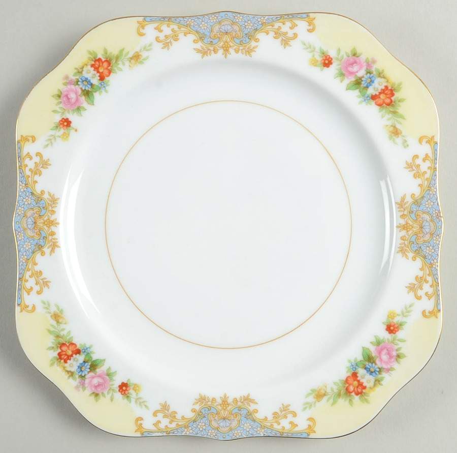 N51 Square Salad Plate by Noritake-1