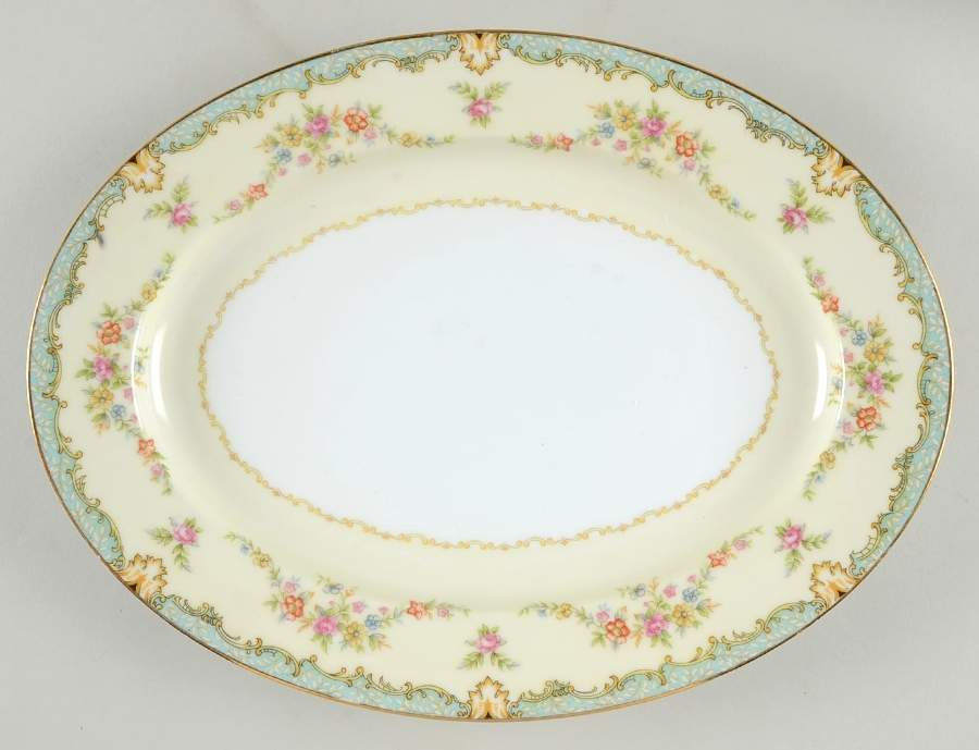 N52 11" Oval Serving Platter by Noritake-1