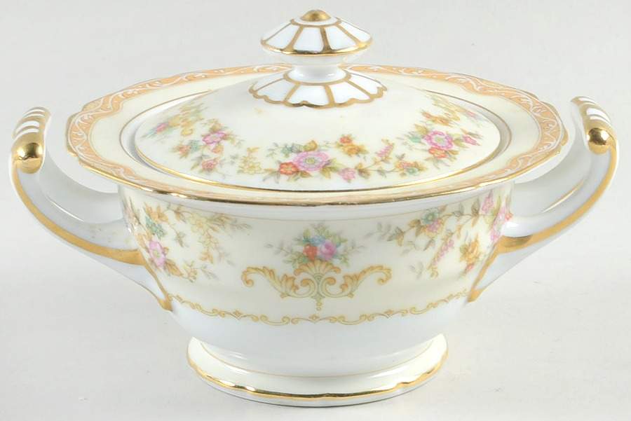 N525 Sugar Bowl & Lid by Noritake-1