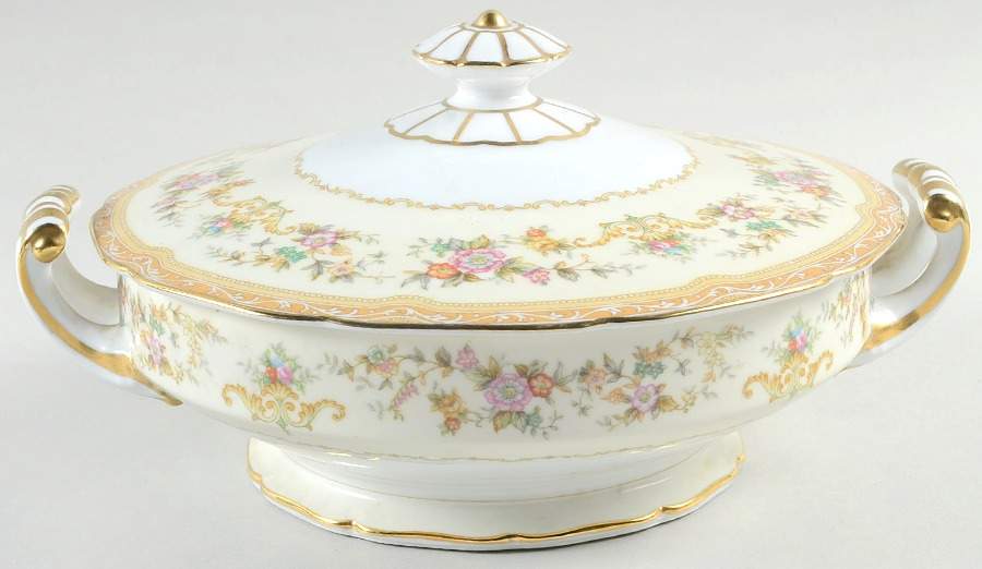N525 Round Covered Vegetable by Noritake-1