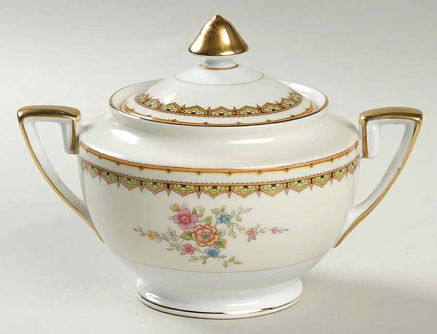 N529 Sugar Bowl & Lid by Noritake-1