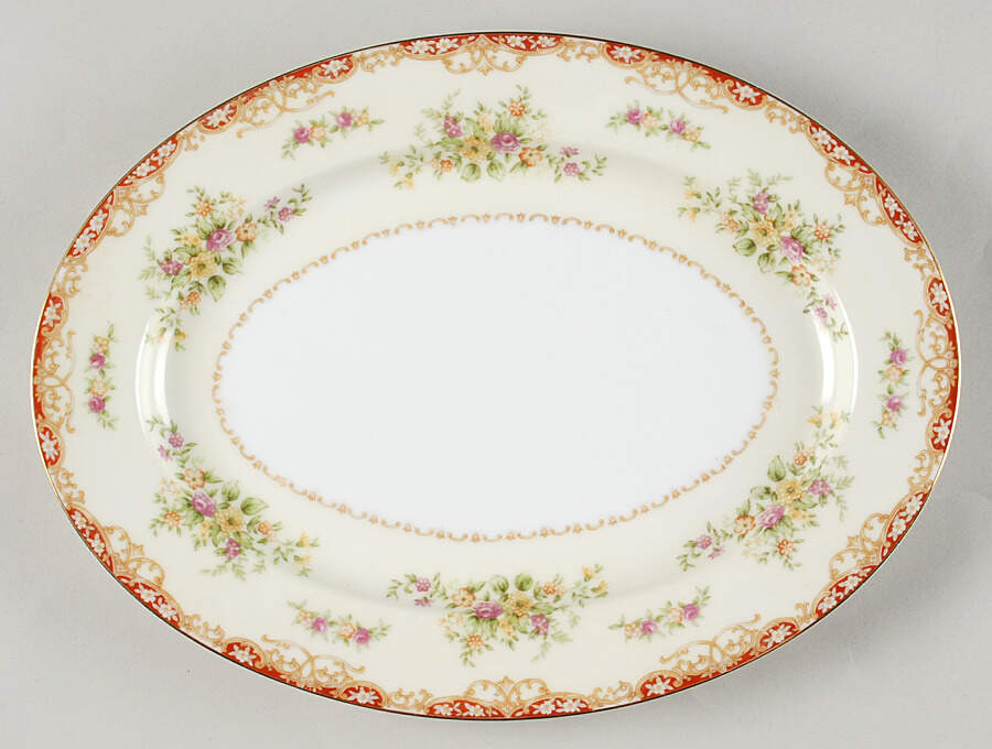 N55 11" Oval Serving Platter by Noritake-1