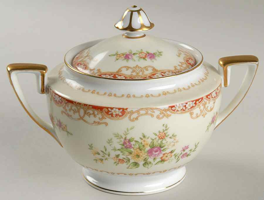 N55 Sugar Bowl & Lid by Noritake-1