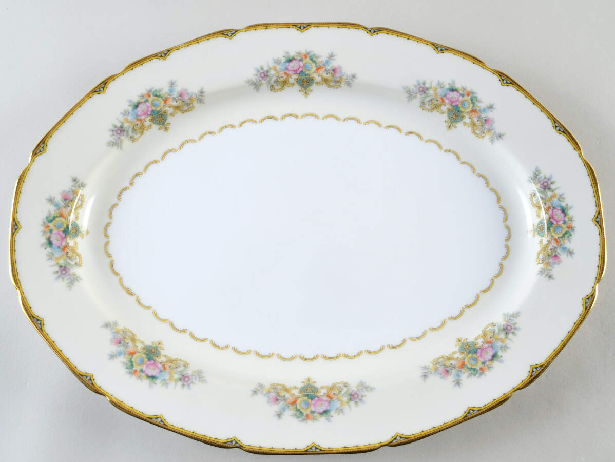 N553 16" Oval Serving Platter by Noritake-1
