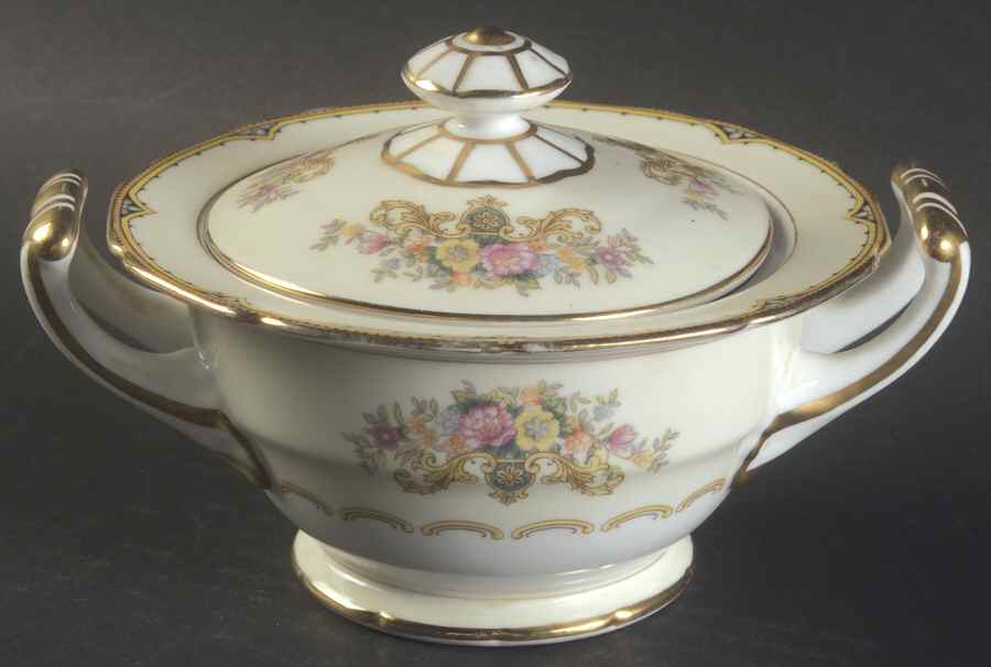 N553 Sugar Bowl & Lid by Noritake-1