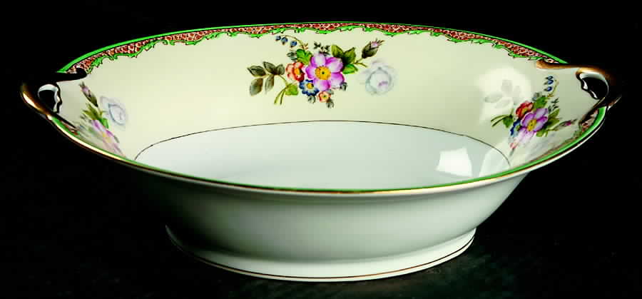 N554 10" Oval Vegetable Bowl by Noritake-1