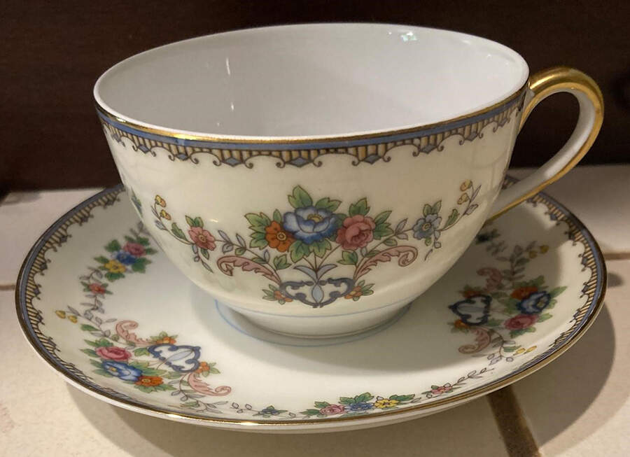 N558 Flat Cup & Saucer Set by Noritake-1