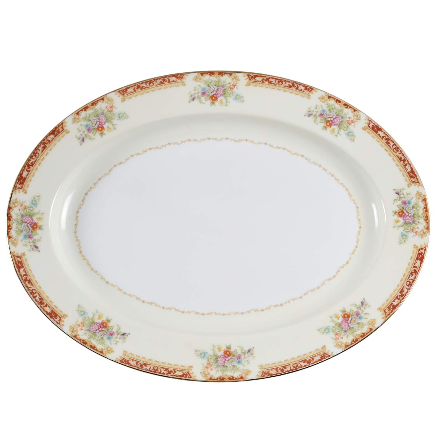 N56 16" Oval Serving Platter by Noritake-1