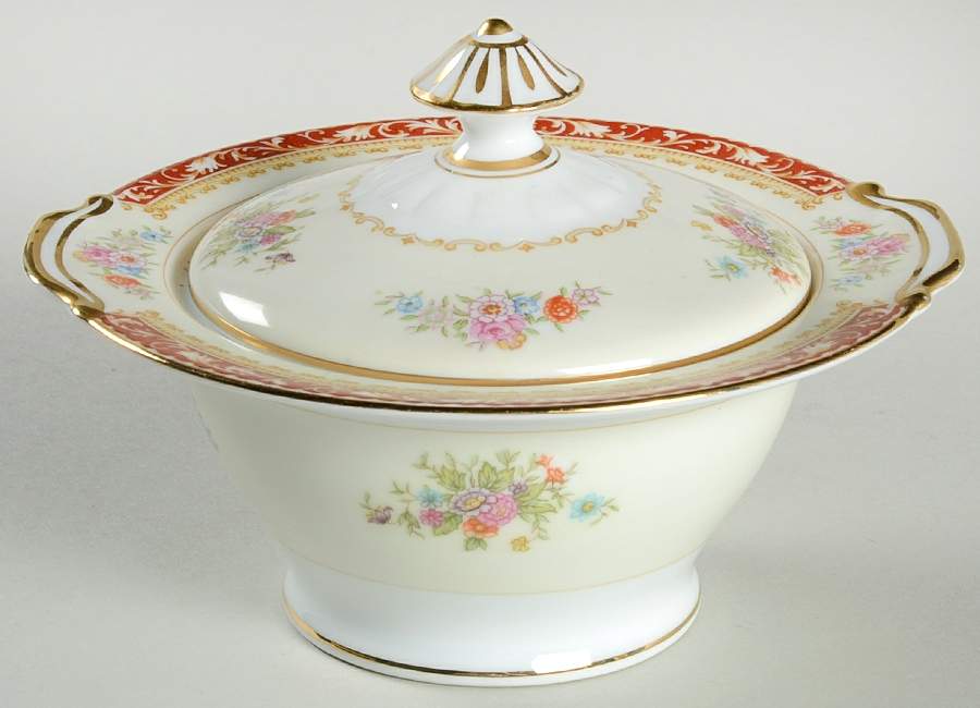 N56 Sugar Bowl & Lid by Noritake-1