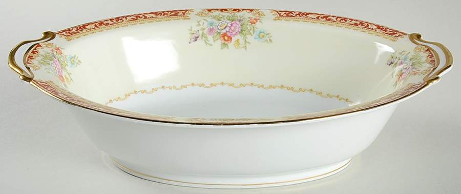 N56 10" Oval Vegetable Bowl by Noritake-1