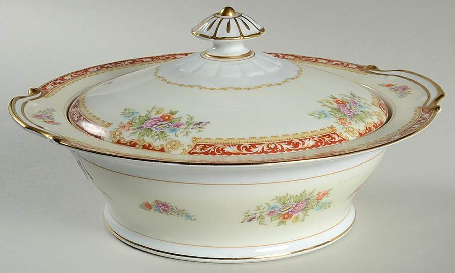 N56 Round Covered Vegetable by Noritake-1