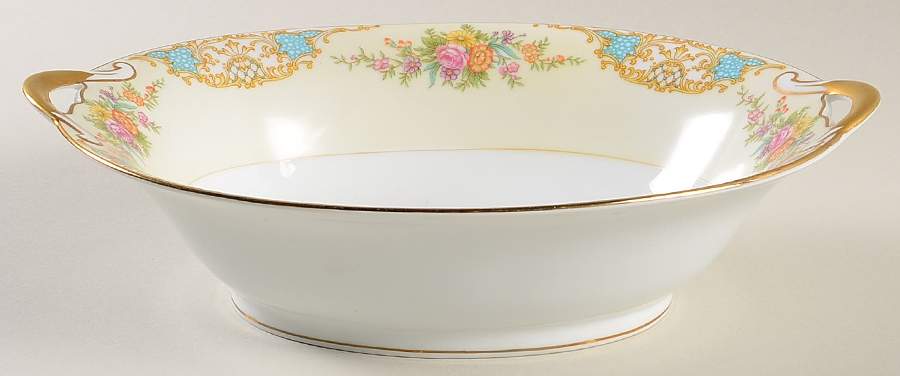 N561 10" Oval Vegetable Bowl by Noritake-1