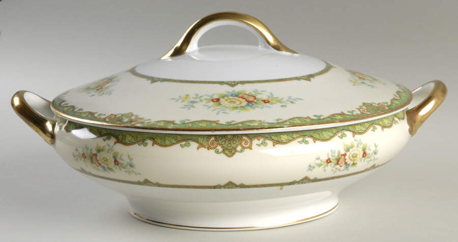 N567 Round Covered Vegetable by Noritake-1
