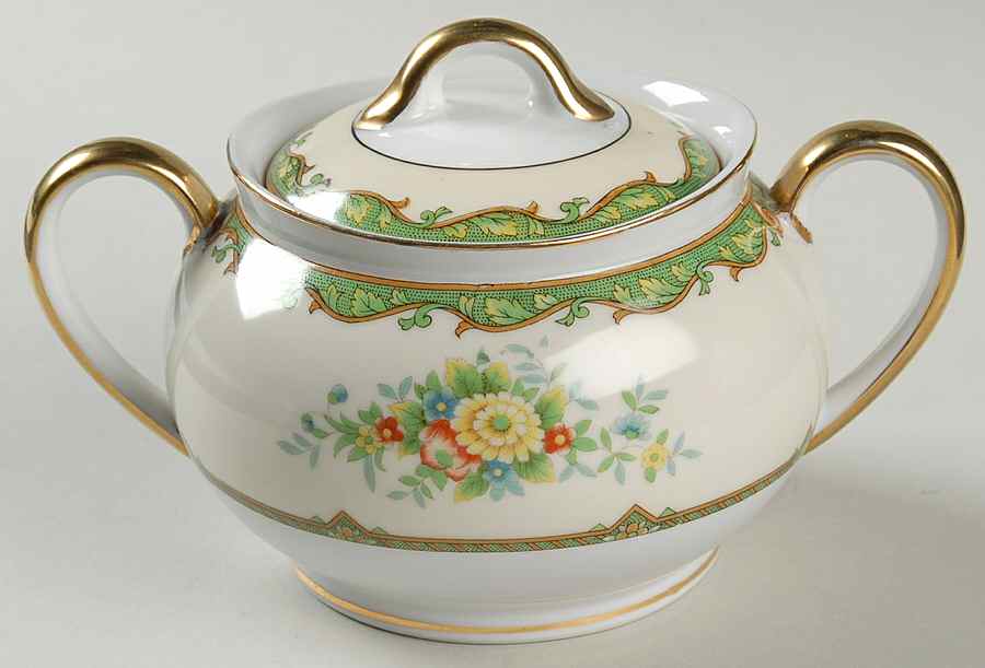 N567 Sugar Bowl & Lid by Noritake-1