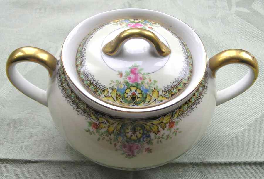 N571 Sugar Bowl & Lid by Noritake-1