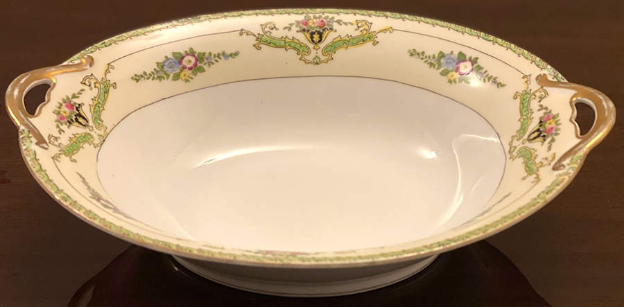 N578 9" Oval Vegetable Bowl by Noritake-1