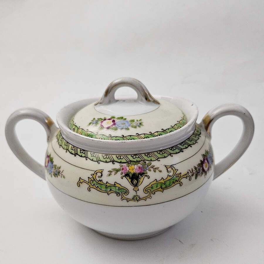 N578 Sugar Bowl & Lid by Noritake-1