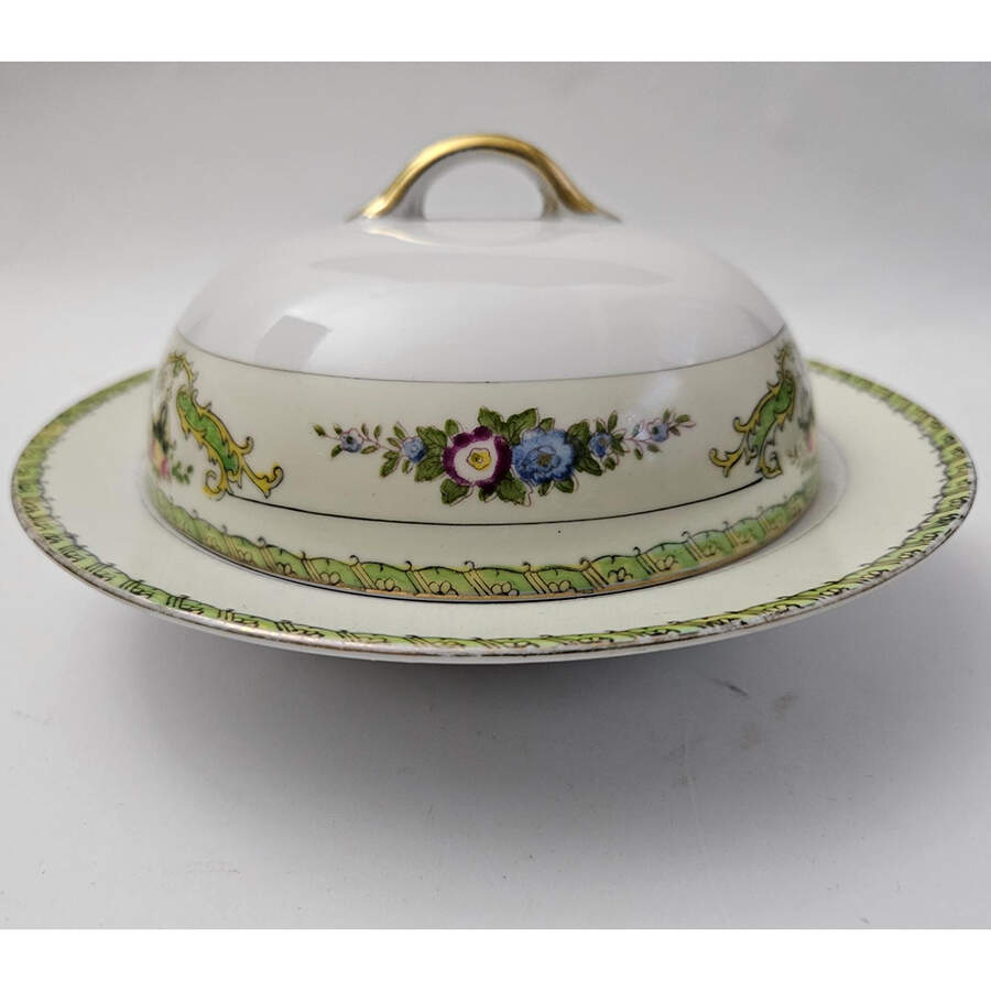 N578 Round Covered Butter by Noritake-1