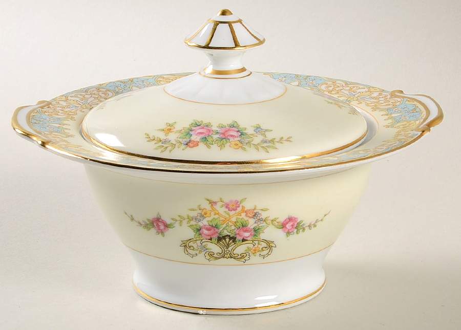 N584 Sugar Bowl & Lid by Noritake-1