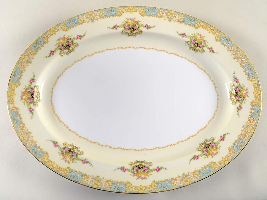 N584 16" Oval Serving Platter by Noritake-1