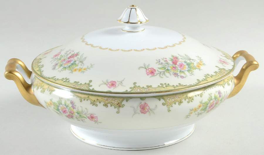 N595 Round Covered Vegetable by Noritake-1