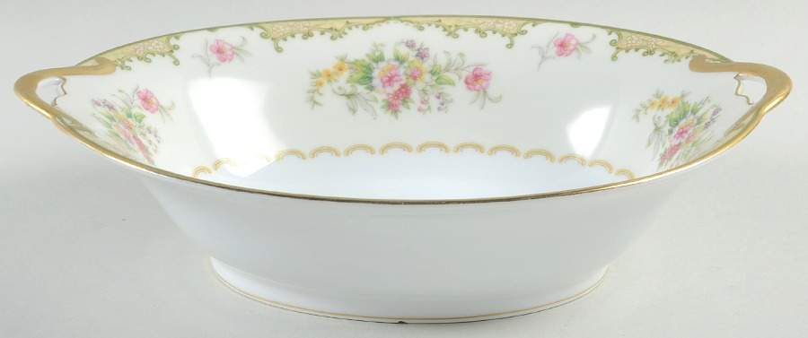 N595 10" Oval Vegetable Bowl by Noritake-1