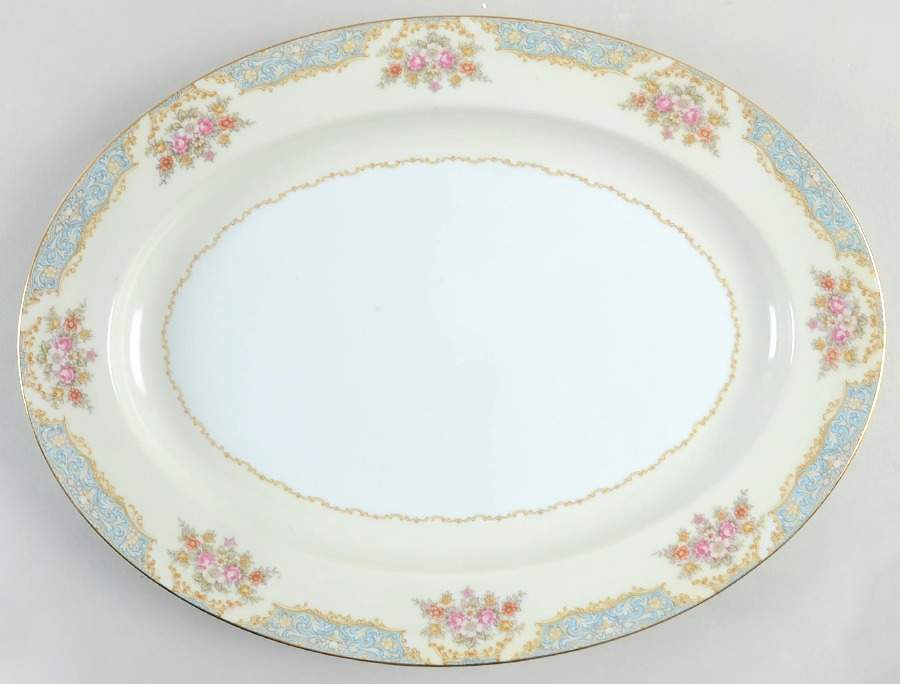 N60 16" Oval Serving Platter by Noritake-1