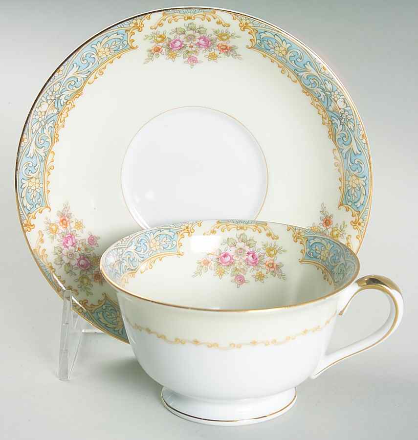 N60 Footed Cup & Saucer Set by Noritake-1