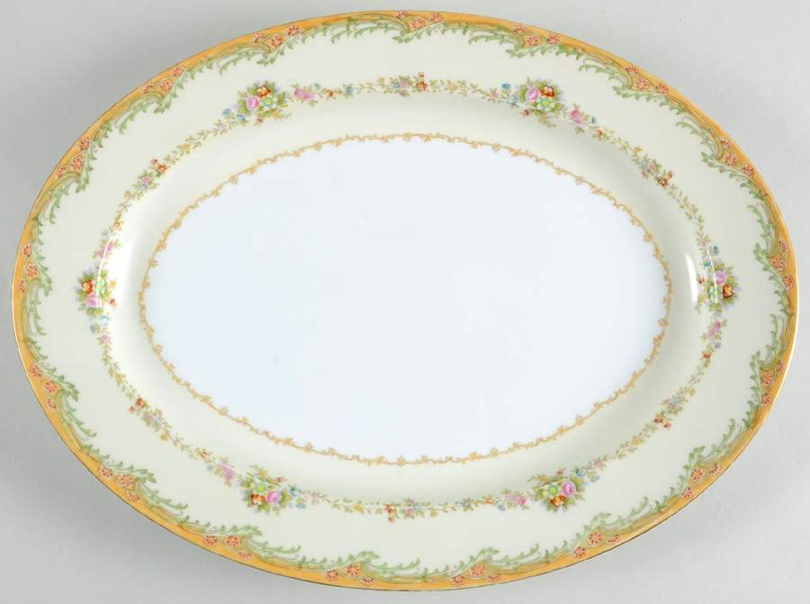N606 16" Oval Serving Platter by Noritake-1