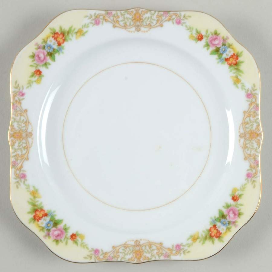 Mystery #117 Square Salad Plate by Noritake-1
