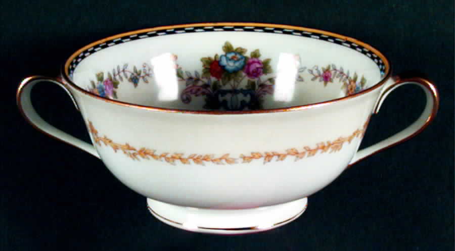 N619 Footed Cream Soup Bowl by Noritake-1
